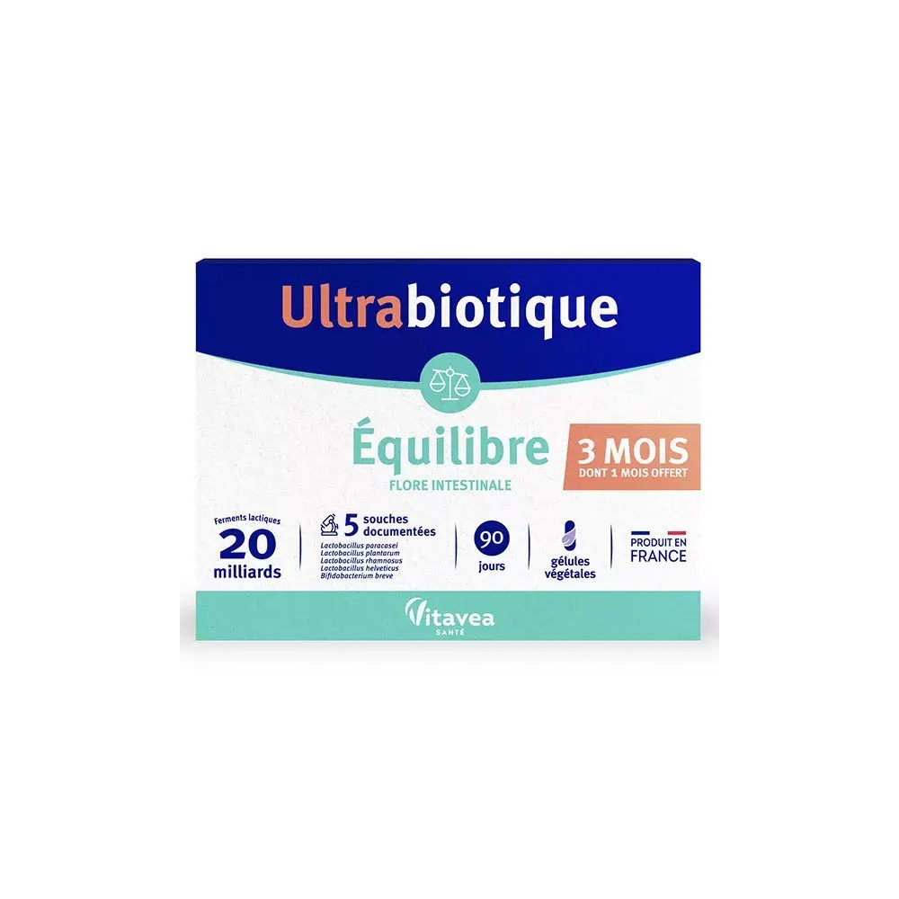 Nutrisanté Ultrabiotique Équilibre 60 capsules