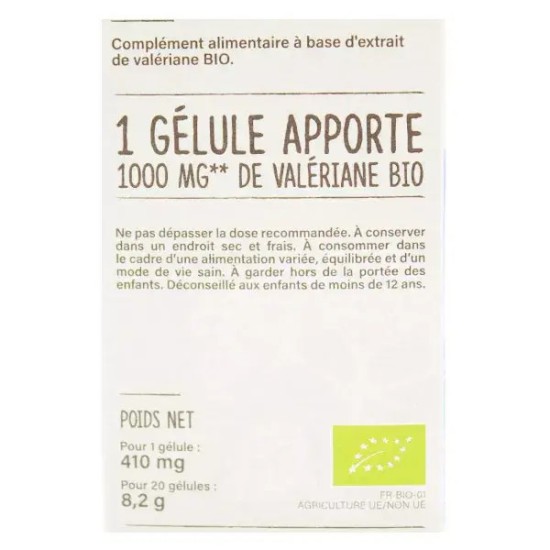Nutrisanté Valériane Bio