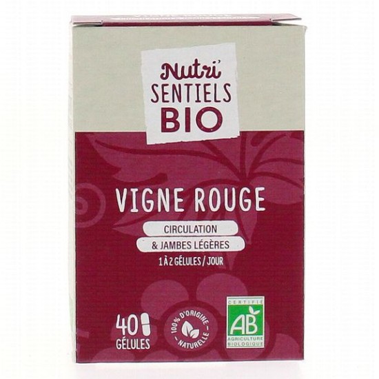 Nutrisante Vigne Rouge Bio Boîte de 40