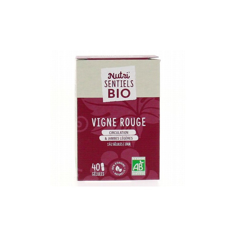 Nutrisante Vigne Rouge Bio Boîte de 40