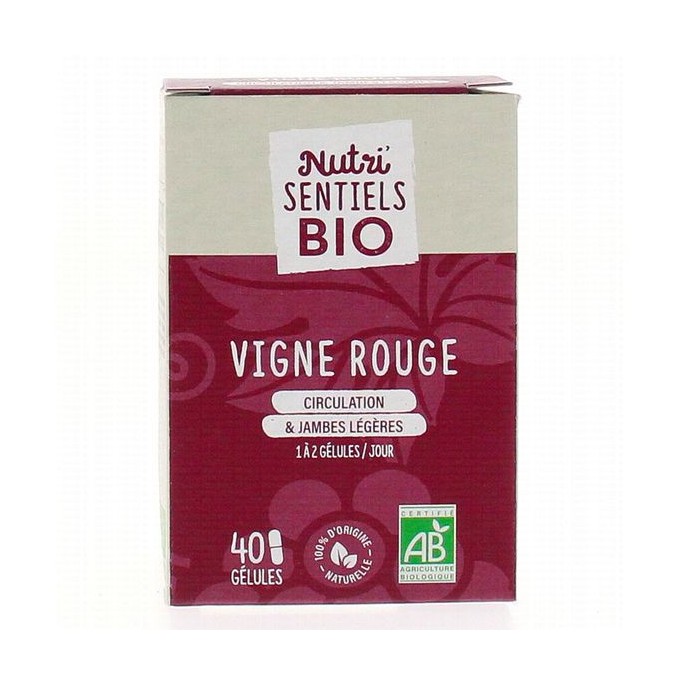 Nutrisante Vigne Rouge Bio Boîte de 40