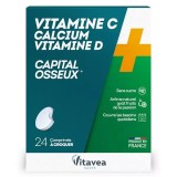 Nutrisanté Vitamine C + Calcium + Vitamine D 24 comprimés