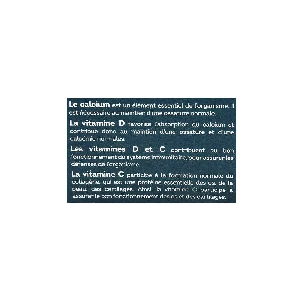 Nutrisanté Vitamine C + Calcium + Vitamine D 24 comprimés