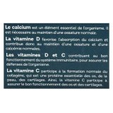 Nutrisanté Vitamine C + Calcium + Vitamine D 24 comprimés
