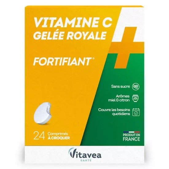 Nutrisante Vitamine C + Gelée Royale 24 comprimés