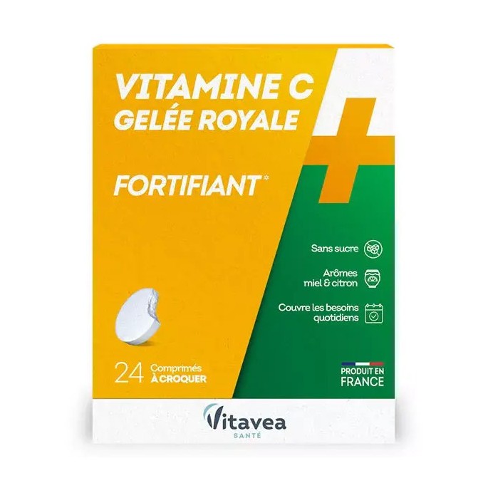 Nutrisante Vitamine C + Gelée Royale 24 comprimés
