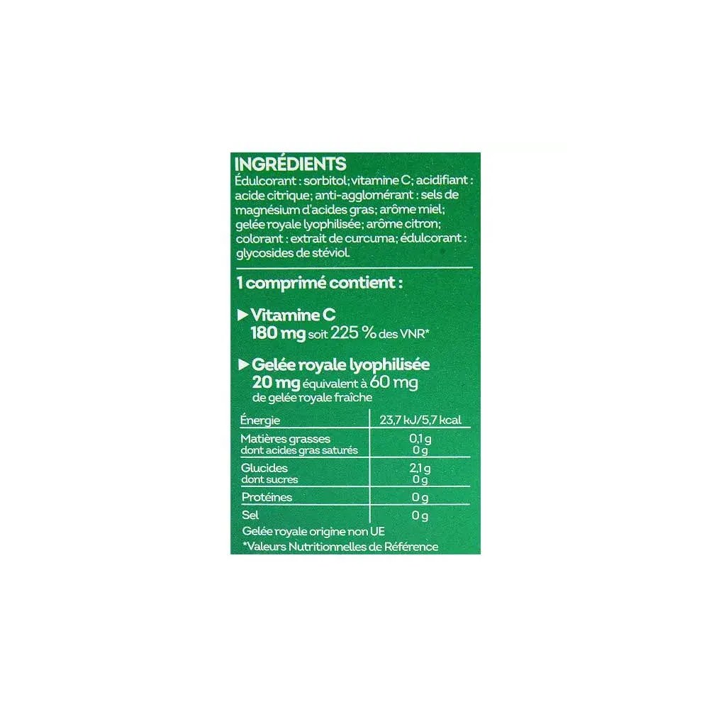 Nutrisante Vitamine C + Gelée Royale 24 comprimés