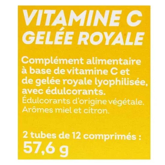Nutrisante Vitamine C + Gelée Royale 24 comprimés