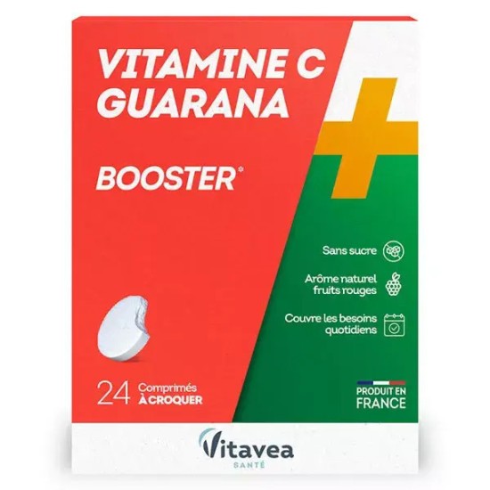 Nutrisante Vitamine C + Guarana 24 unités