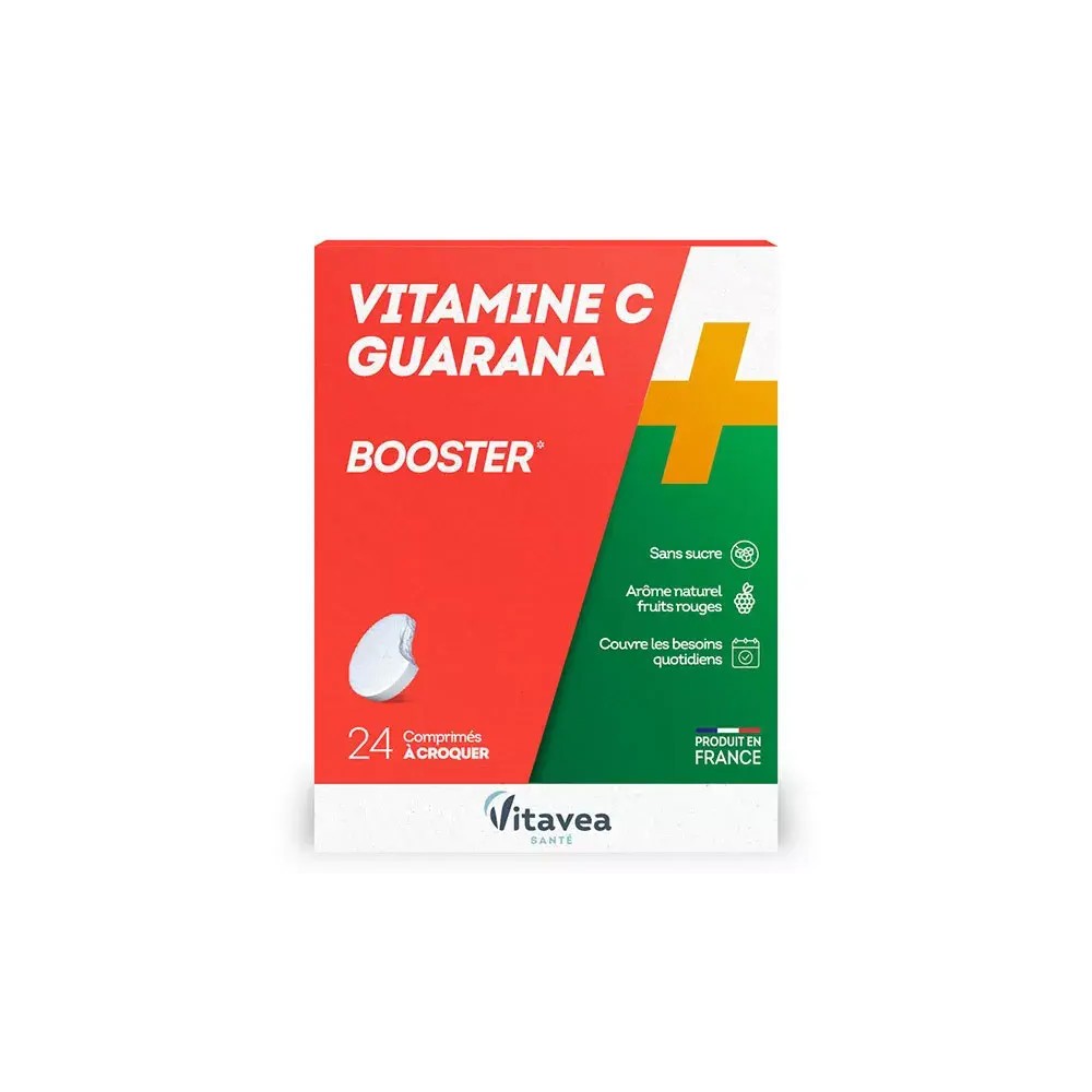 Nutrisanté Vitamine C + Guarana 24 unités
