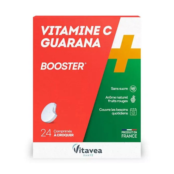 Nutrisanté Vitamine C + Guarana 24 unités
