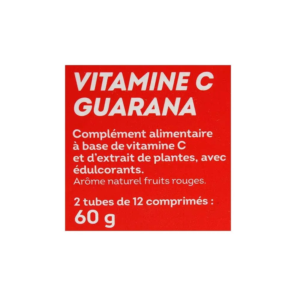 Nutrisanté Vitamine C + Guarana 24 unités