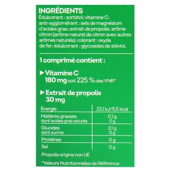 Nutrisanté Vitamine C + Propolis À Croquer