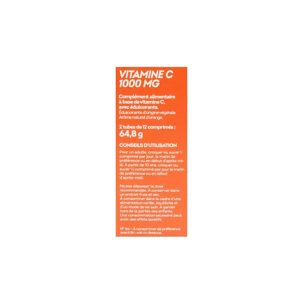 Nutrisante Vitamine C Comprimés à Croquer