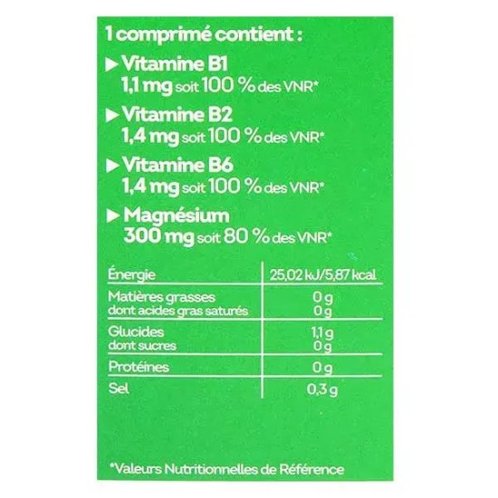 Nutrisanté Vitamines B1 B2 B6 + Magnésium