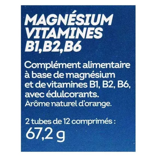 Nutrisanté Vitamines B1 B2 B6 + Magnésium