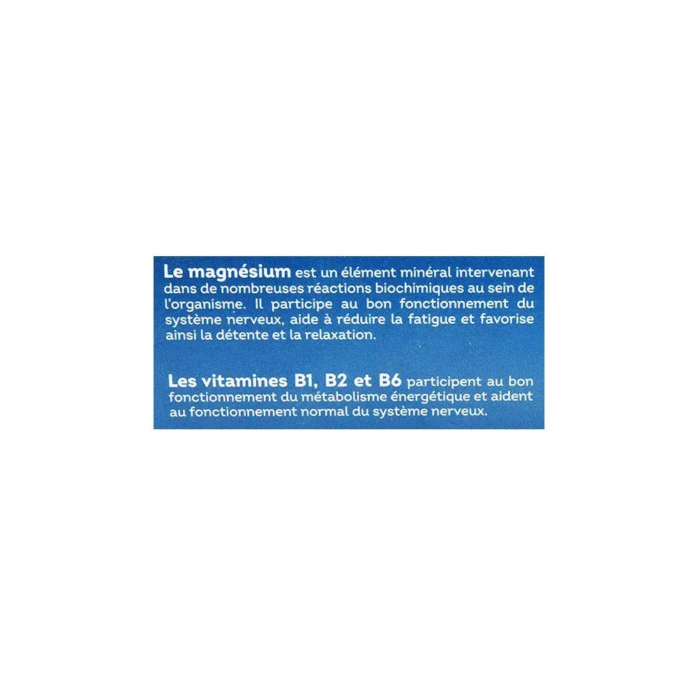 Nutrisanté Vitamines B1 B2 B6 + Magnésium
