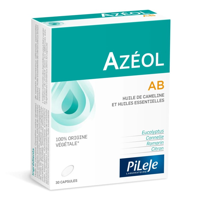 Pileje Azeol AB 30 capsules
