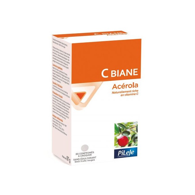 Pileje C-Biane Acérola Comprimés