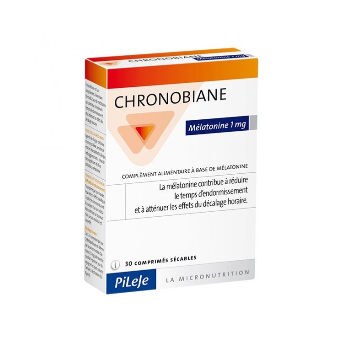 Pileje Chronobiane Mélatonine 1 mg - 30 comprimés
