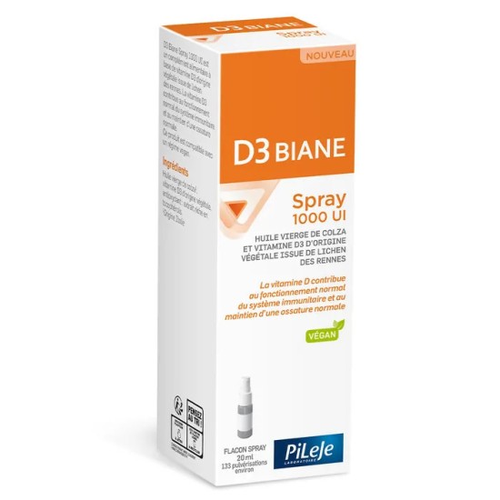 Pileje D3 Biane Spray 1000 UI