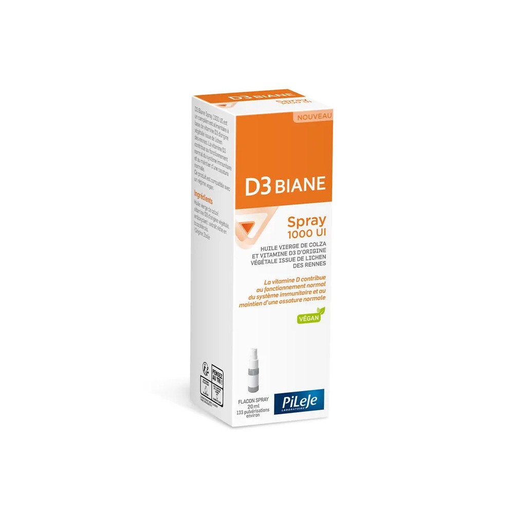 Pileje D3 Biane Spray 1000 UI