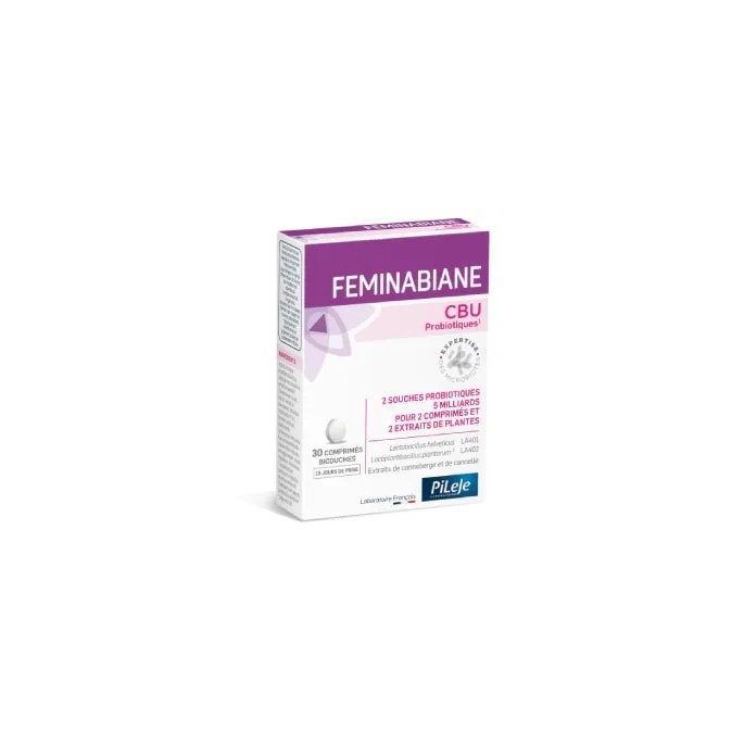 Pileje Feminabiane CBU 30 gélules