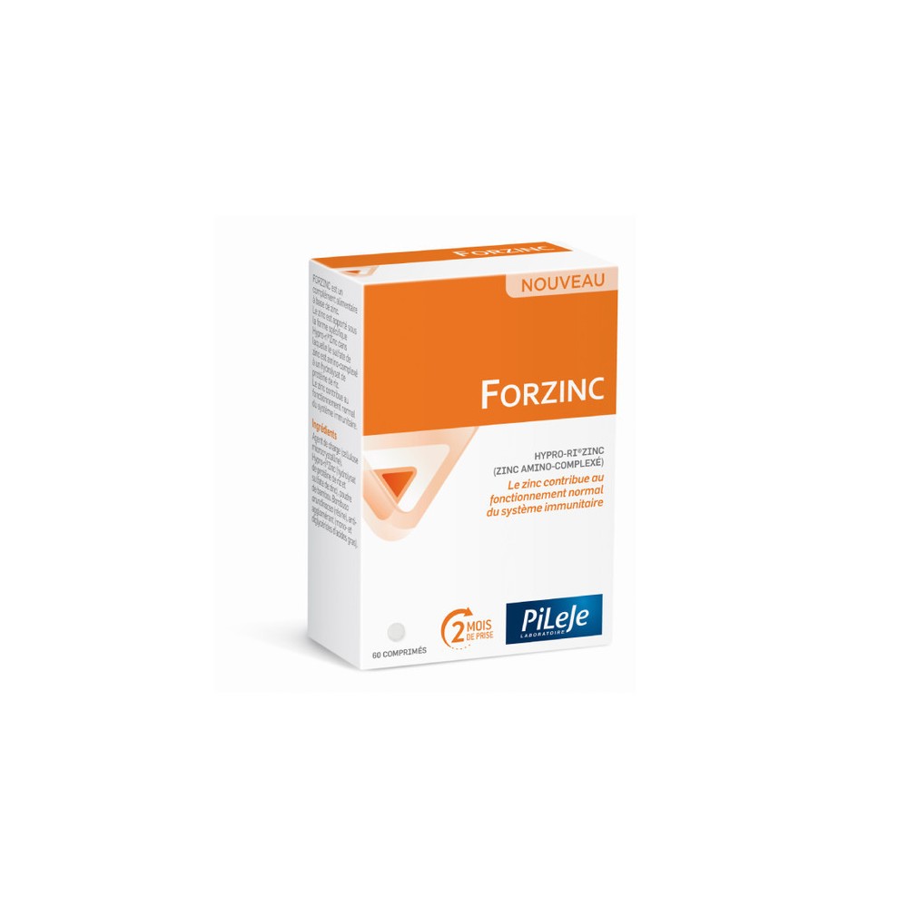 Pileje Forzinc 60 comprimés