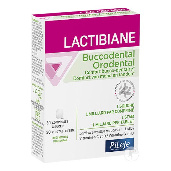Pileje Lactibiane Buccodental 30 comprimés