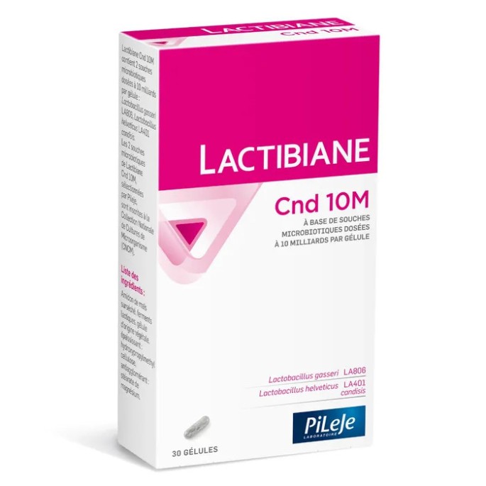 Pileje Lactibiane CND 10M 30 Gélules
