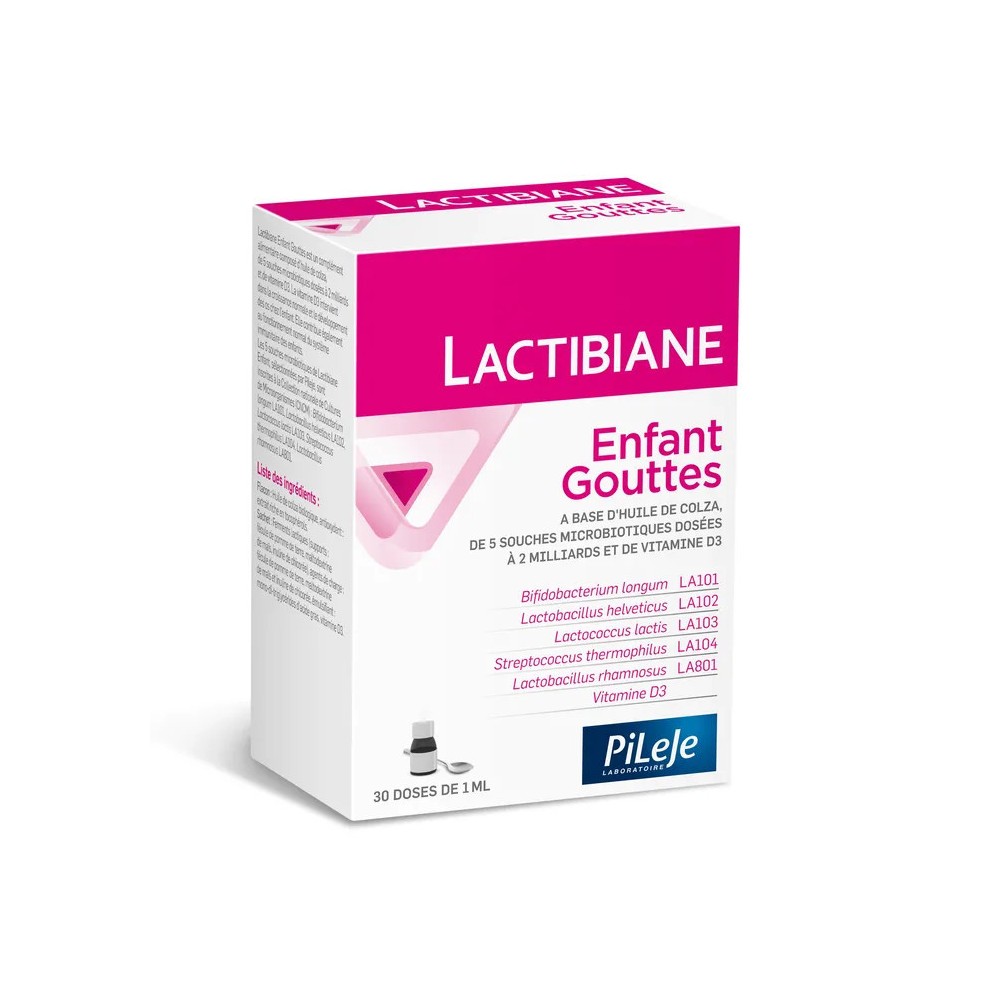 Pileje Lactibiane Enfant Gouttes