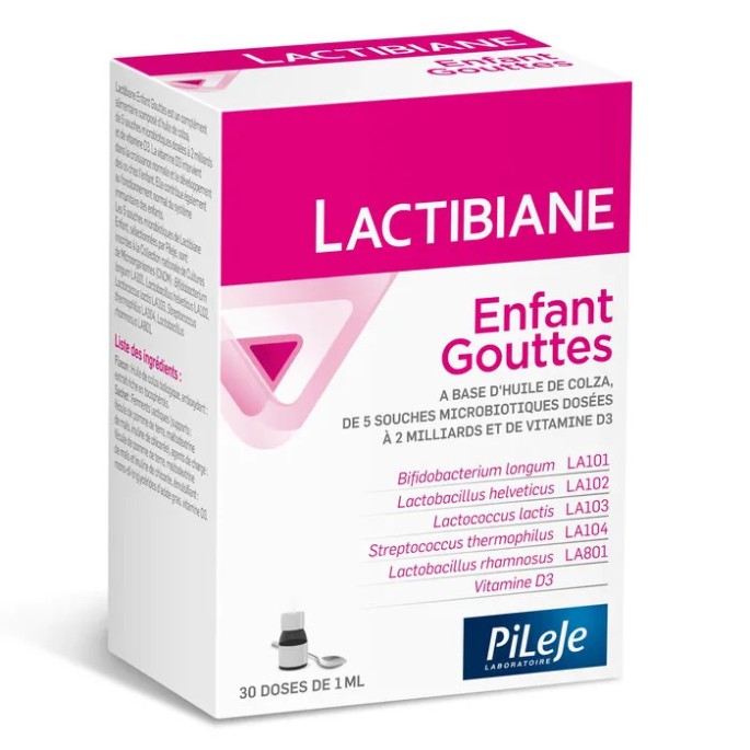 Pileje Lactibiane Enfant Gouttes
