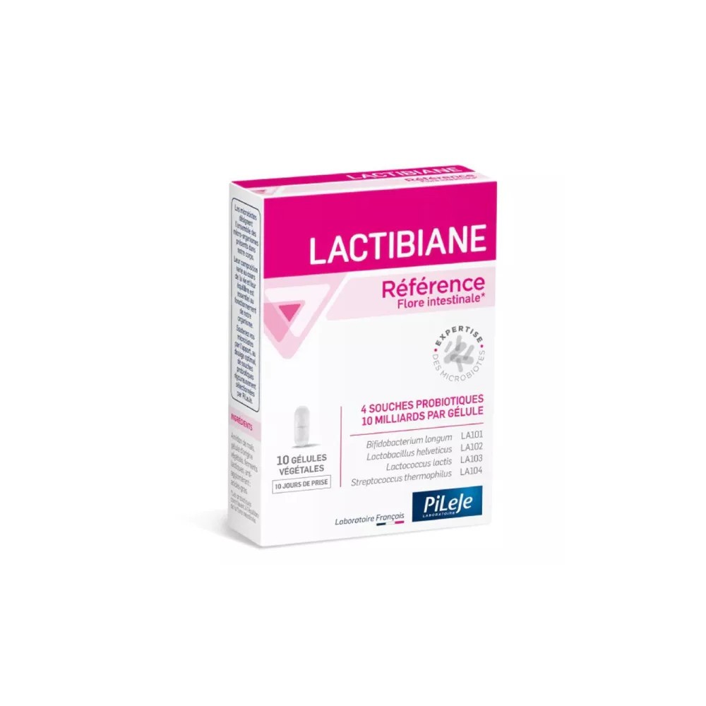 Pileje Lactibiane Référence 10 Gélules