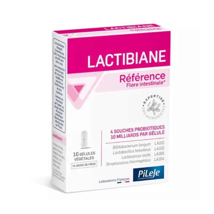 Pileje Lactibiane Référence 10 Gélules