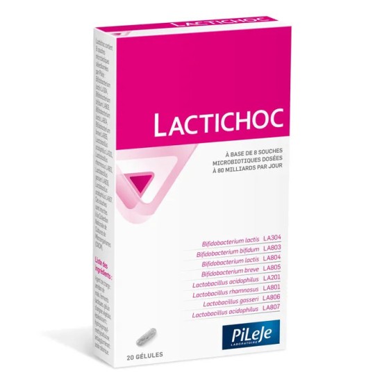 Pileje Lactichoc 20 gélules