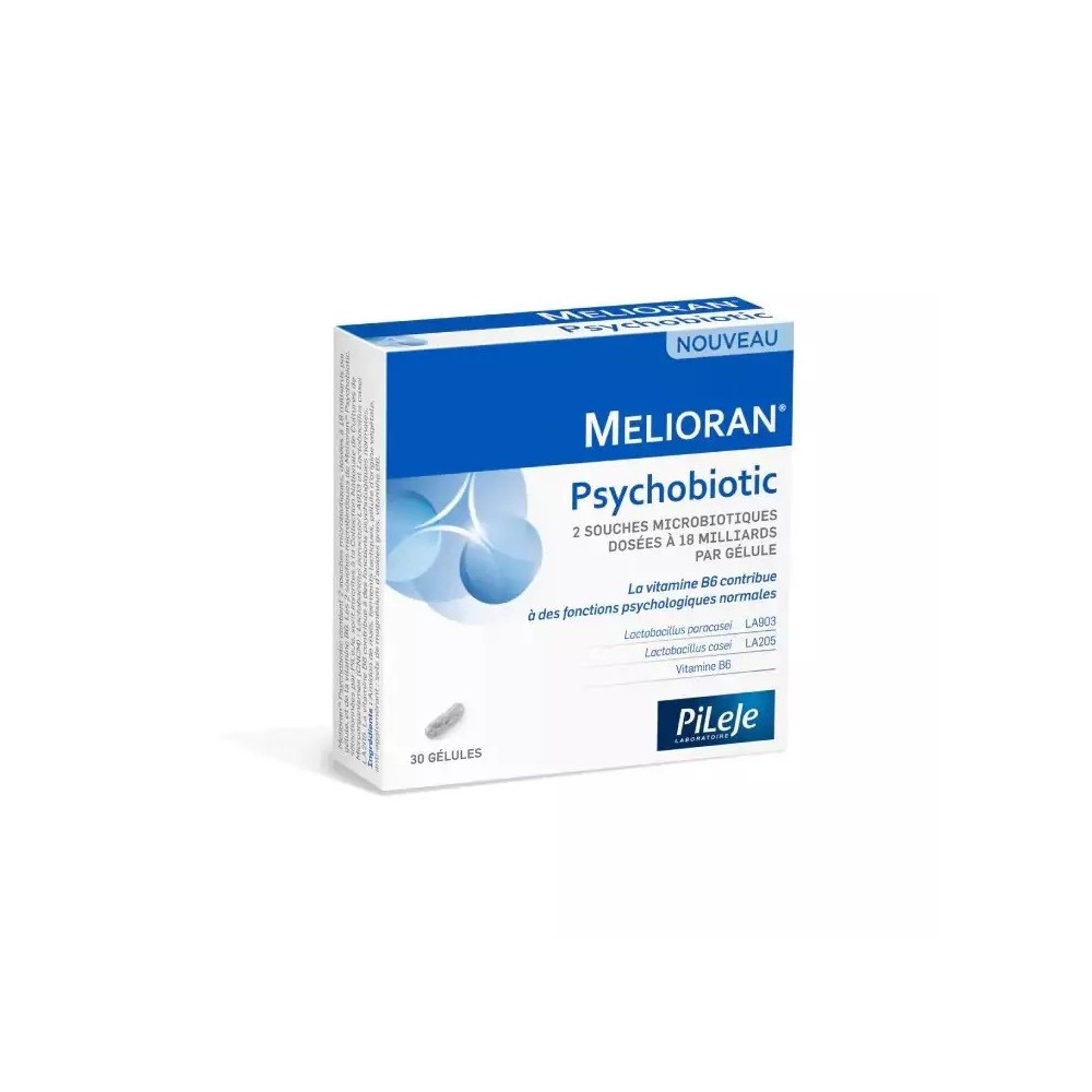 Pileje Melioran Psychobiotic - Complément Alimentaire