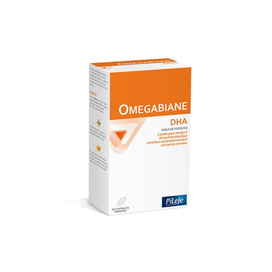 Pileje Omegabiane Huile DHA 80 capsules
