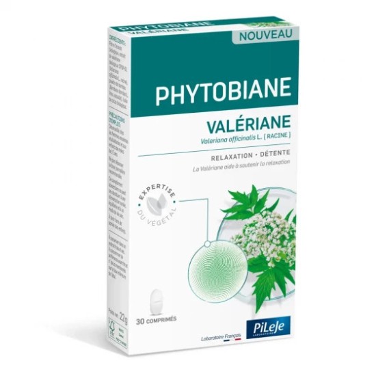 Pileje Phytostandard Valériane 30 gélules