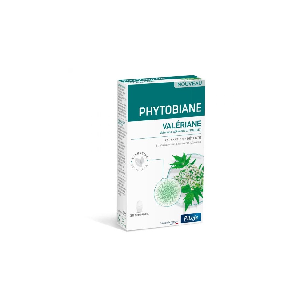 Pileje Phytostandard Valériane 30 gélules