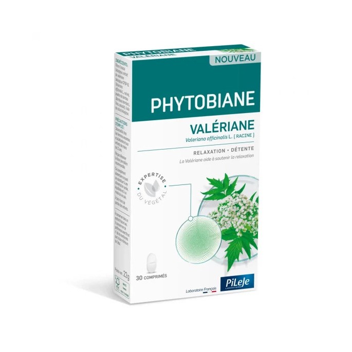 Pileje Phytostandard Valériane 30 gélules