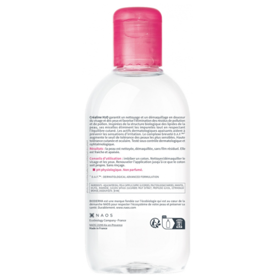Bioderma Créaline H2O 250 ml Sans Parfum