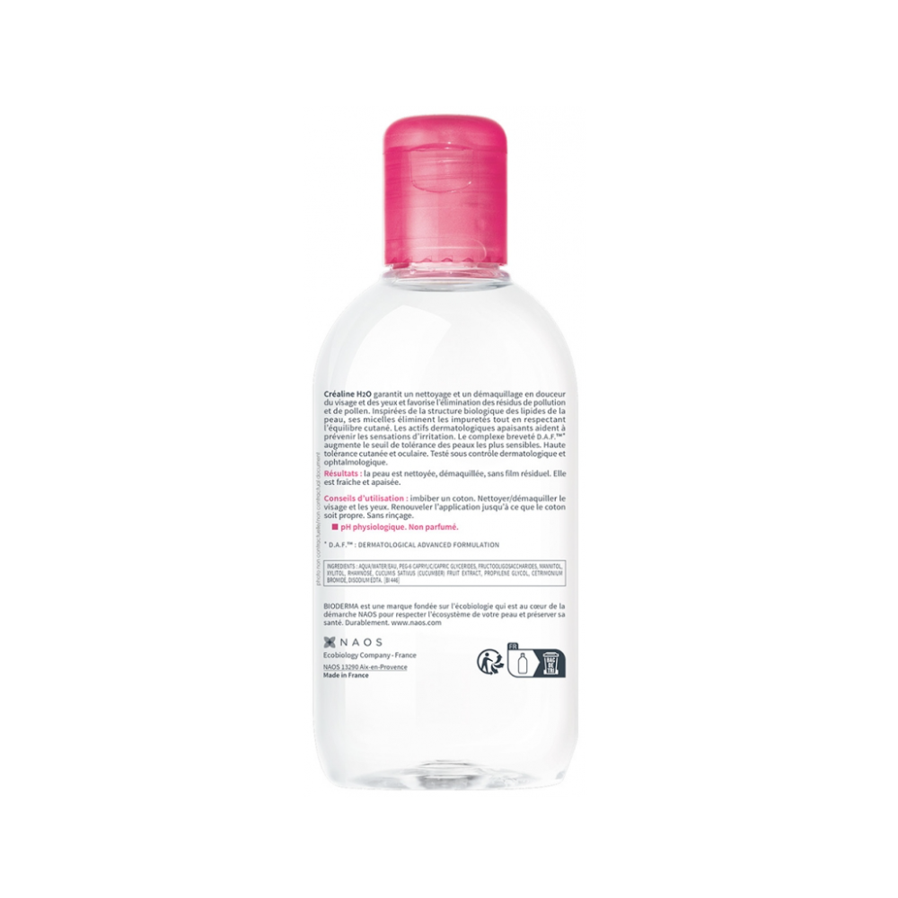 Bioderma Créaline H2O 250 ml Sans Parfum