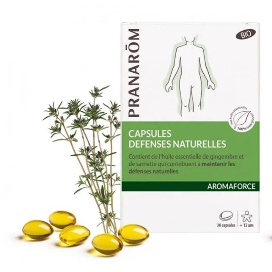 Pranarom Aromaforce Défenses Nat Bio 30 capsules
