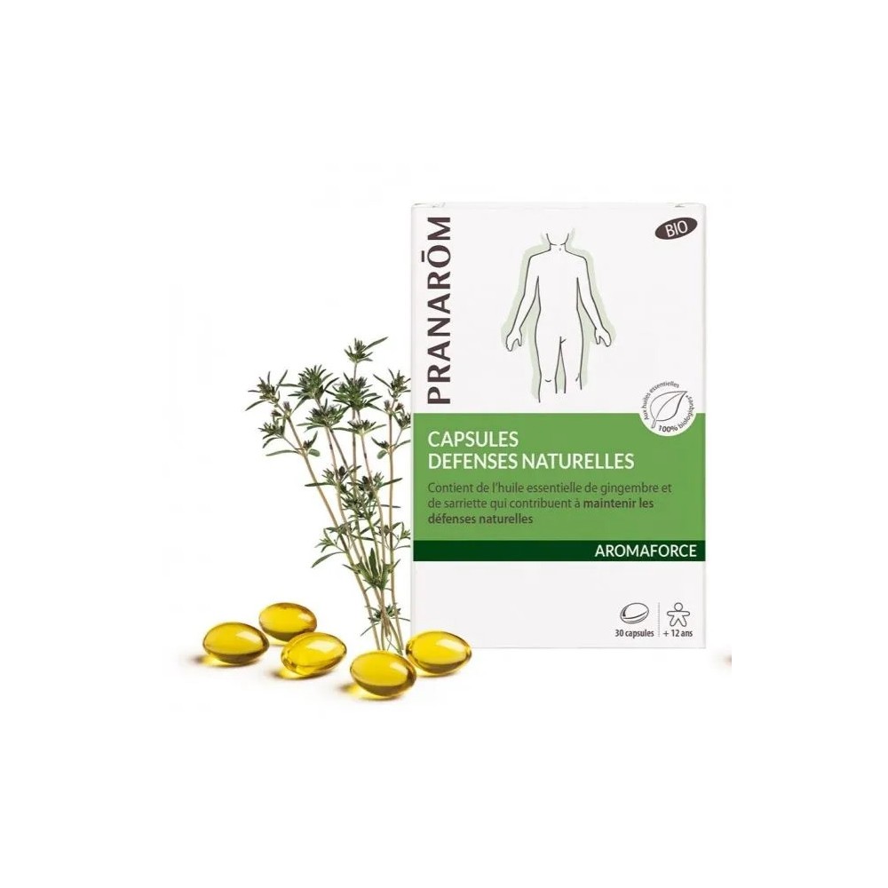Pranarom Aromaforce Défenses Nat Bio 30 capsules