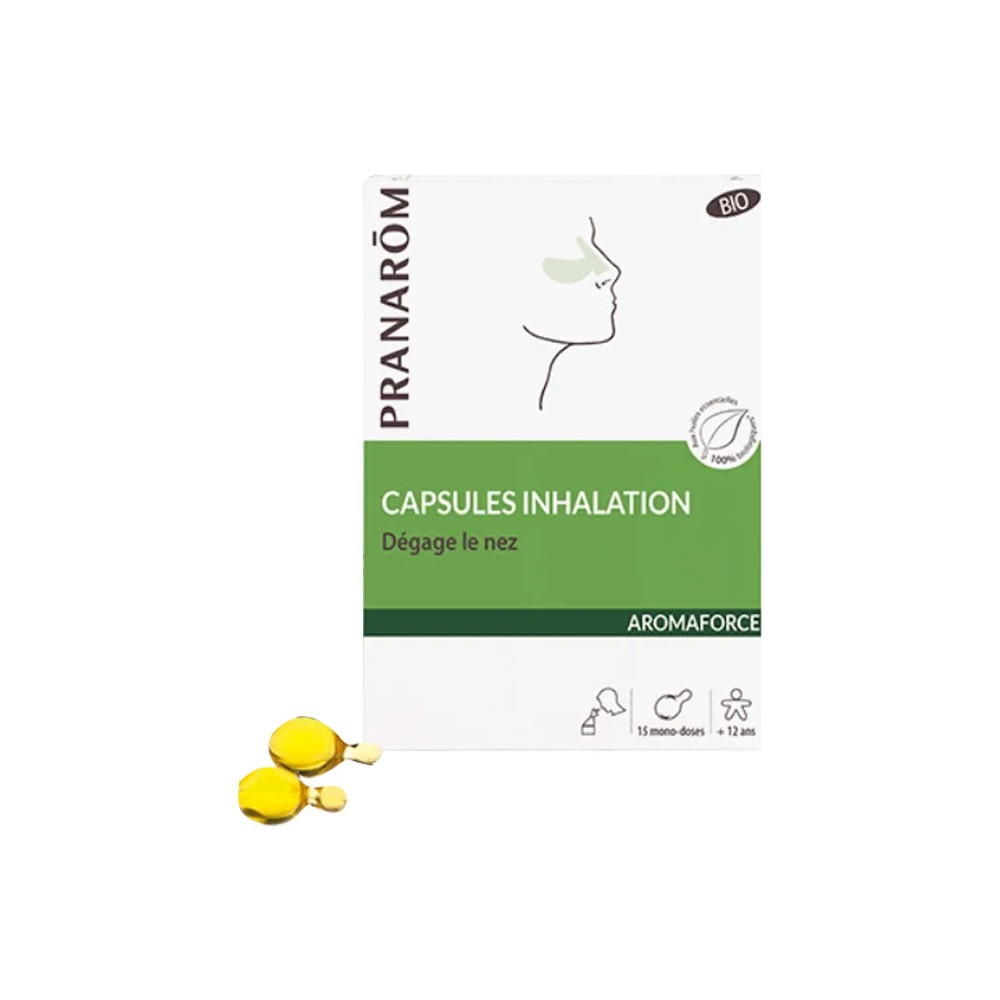 Pranarôm Aromaforce Capsules Inhalation Bio