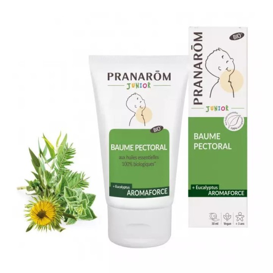 Pranarom Aromaforce Junior Baume Pectoral Bio