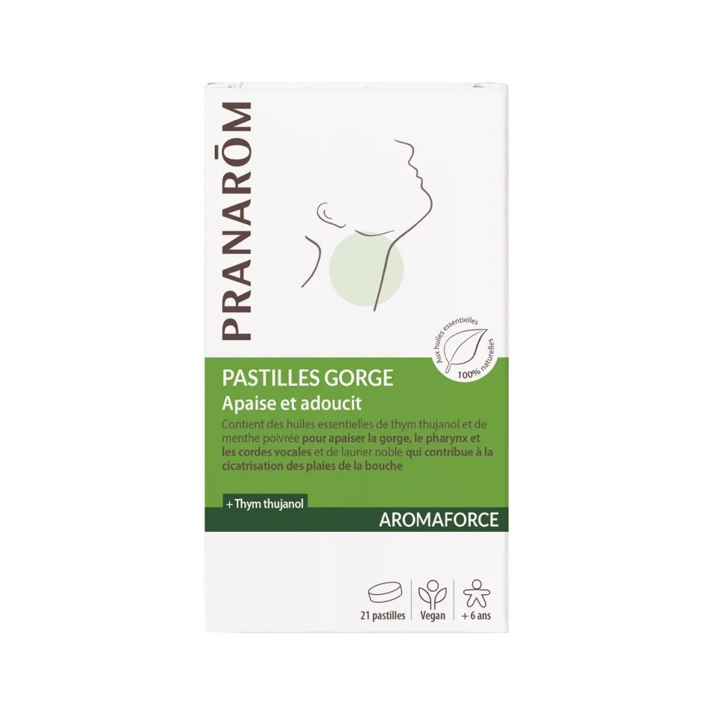 Pranarôm Aromaforce Pastilles Gorge