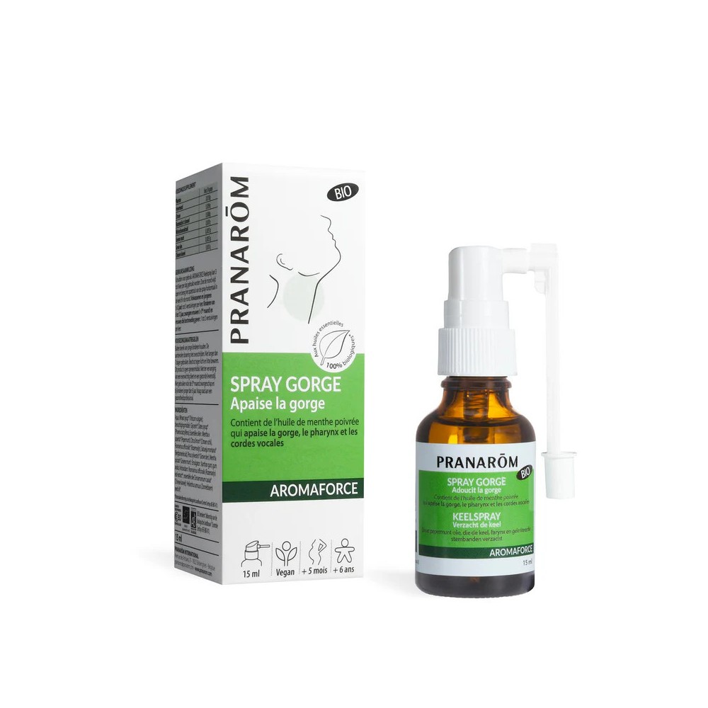 Pranarôm Aromaforce Spray gorge apais + bio 15 ml
