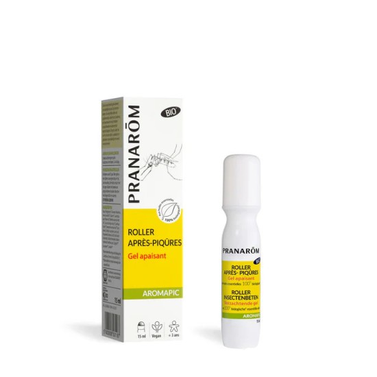 Pranarom Aromapic Bio Gel apaisant Roller 75 ml