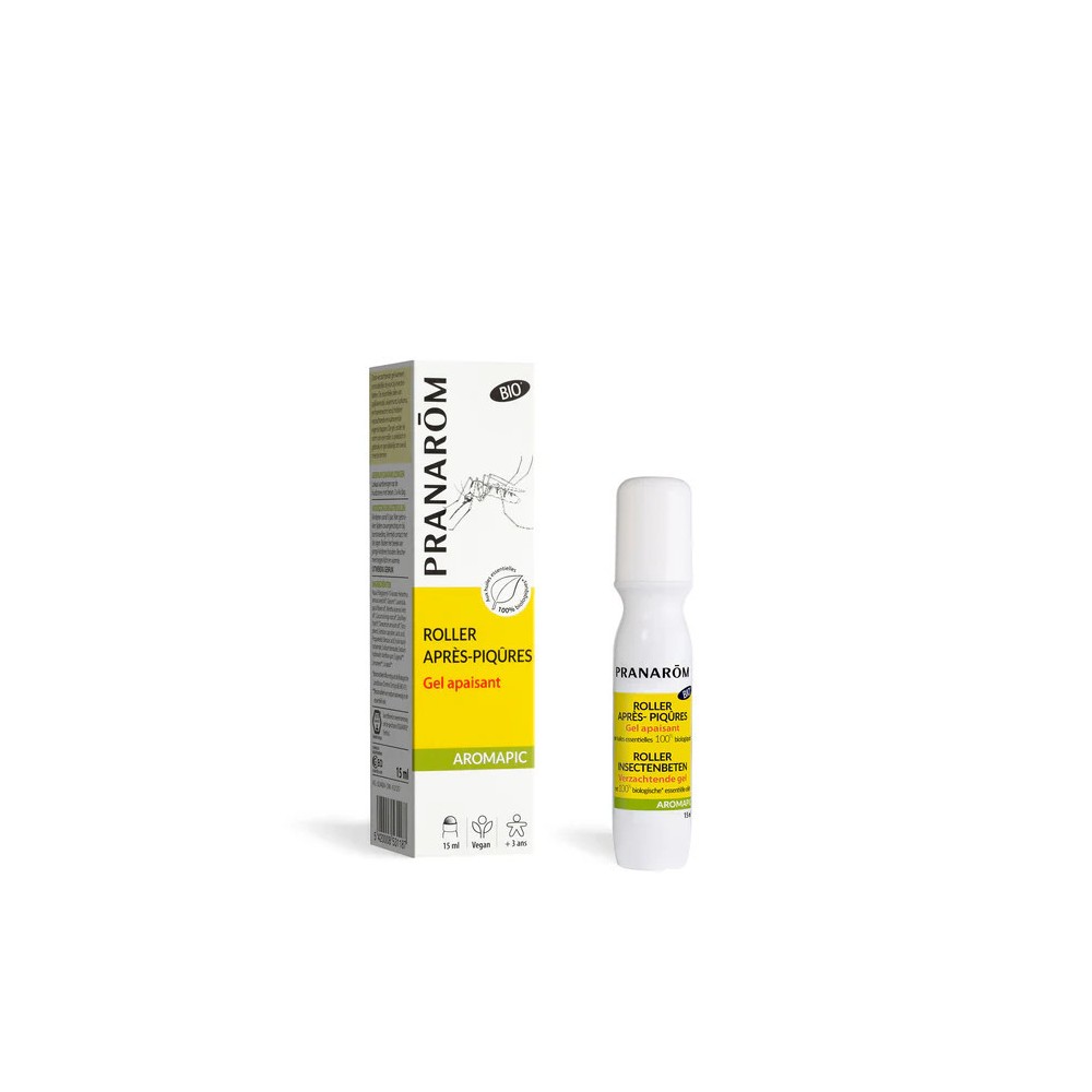 Pranarom Aromapic Bio Gel apaisant Roller 75 ml